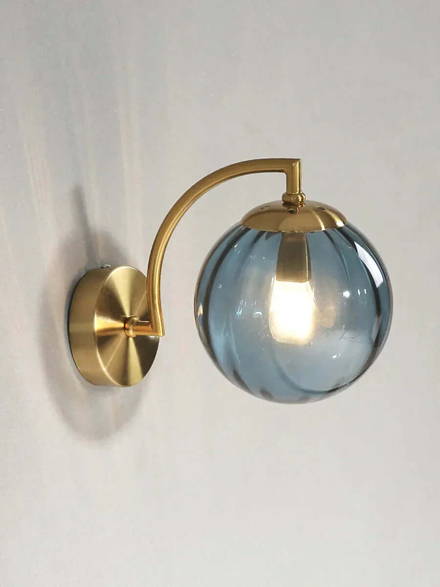 Applique Murale LED Design Candélabre Verre