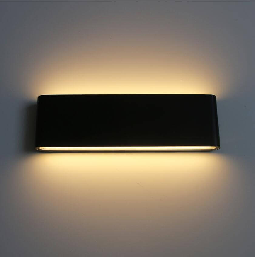 Applique Murale Extérieure LED Moderne - Éclairage Haut et Bas
