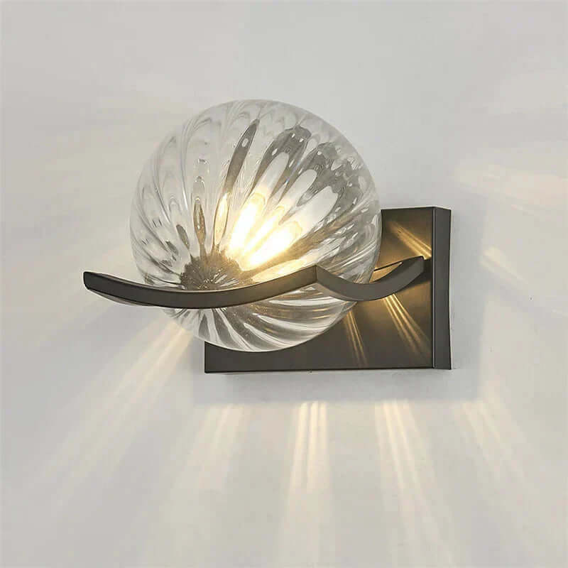 Applique Led Moderne En Verre