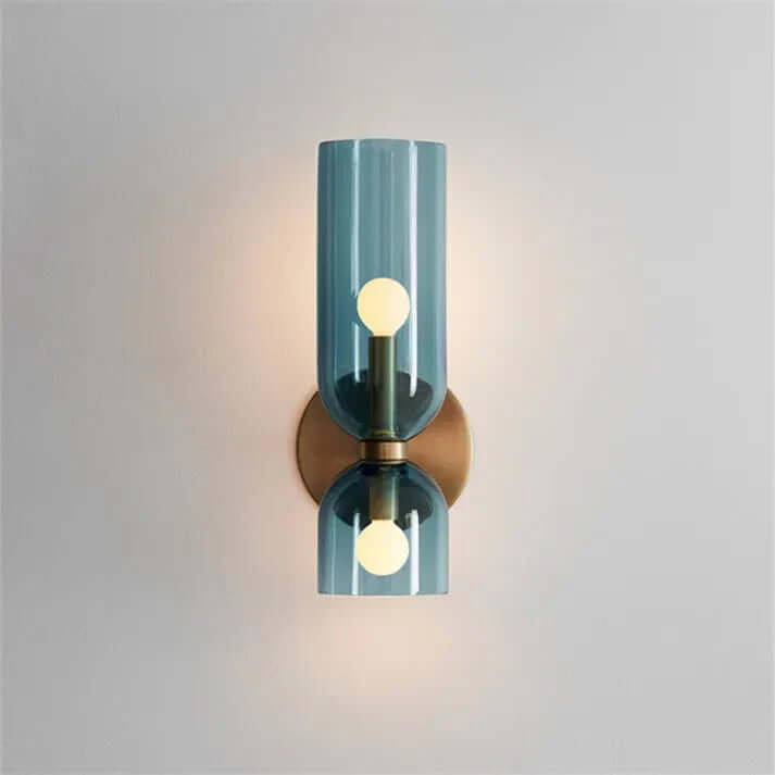 Applique Murale LED Double Verre - Éclairage Moderne