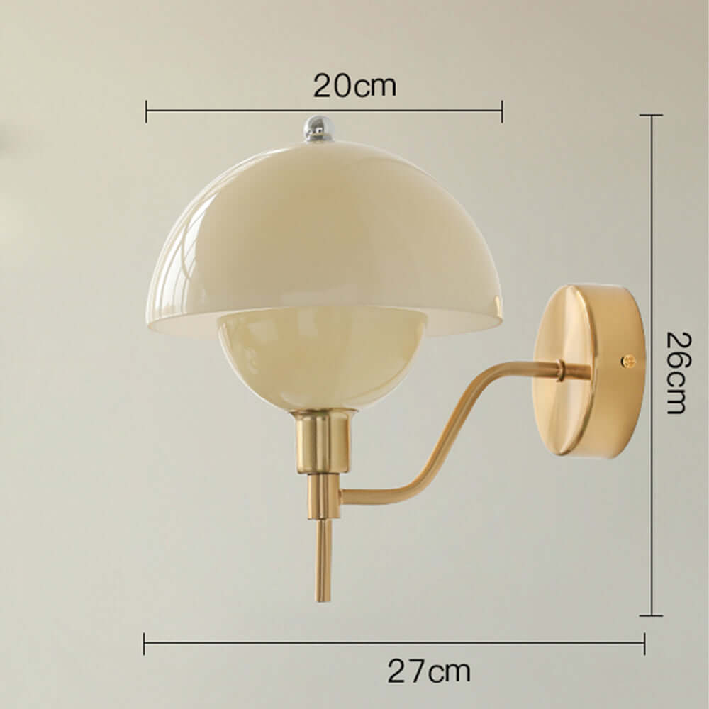 Applique Murale Champignon À La Crème