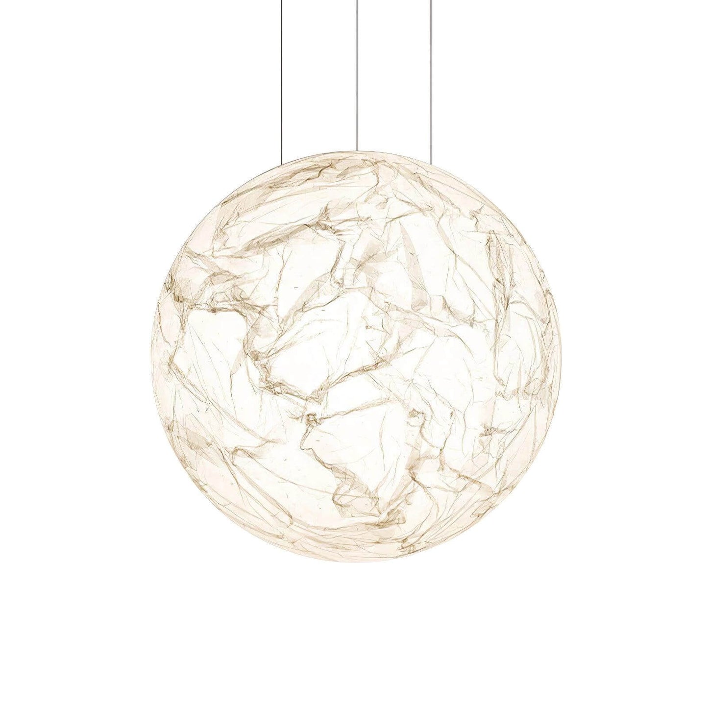 Lampe Pendante En Soie Moon