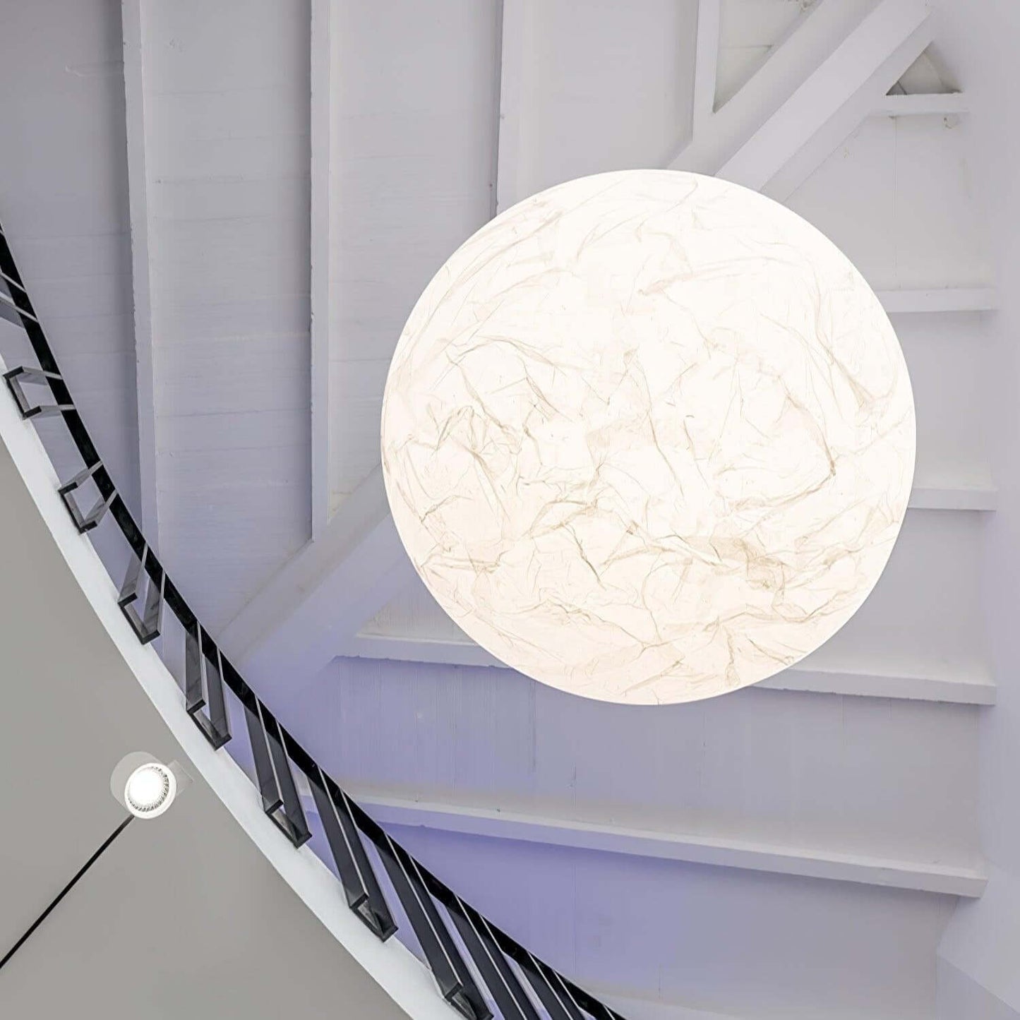 Lampe Pendante En Soie Moon