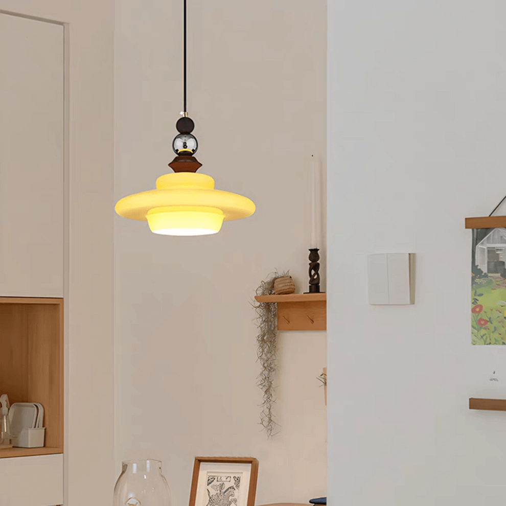 Luminaire Pendentif Salle à Manger Style Médiéval Beige