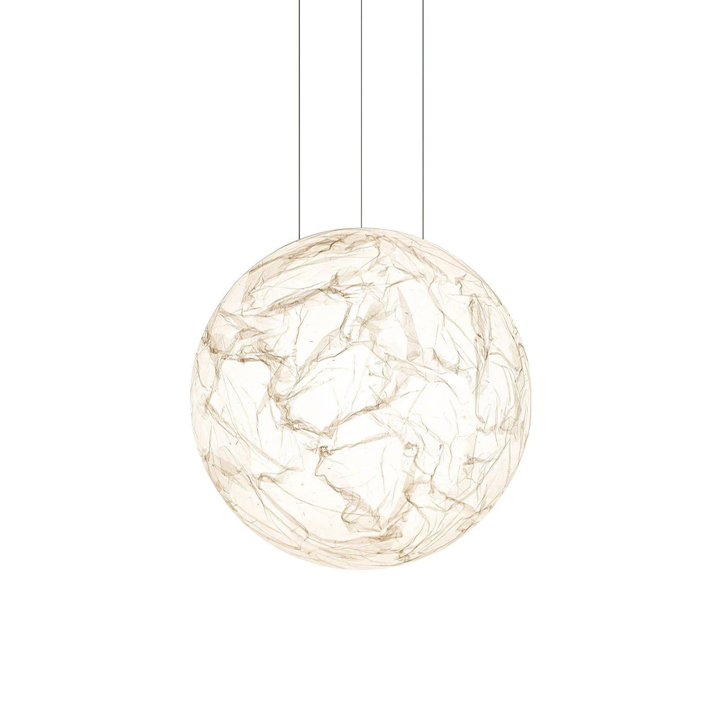 Lampe Pendante En Soie Moon