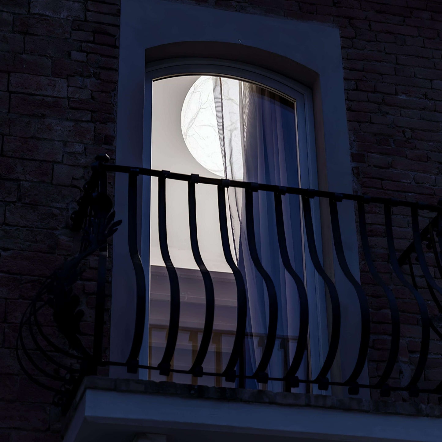 Lampe Pendante En Soie Moon