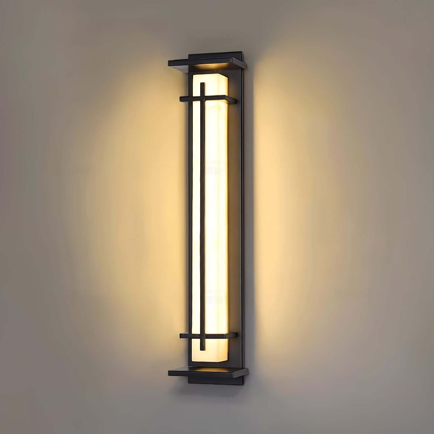 Applique Murale Extérieure Carrée - Éclairage LED IP65