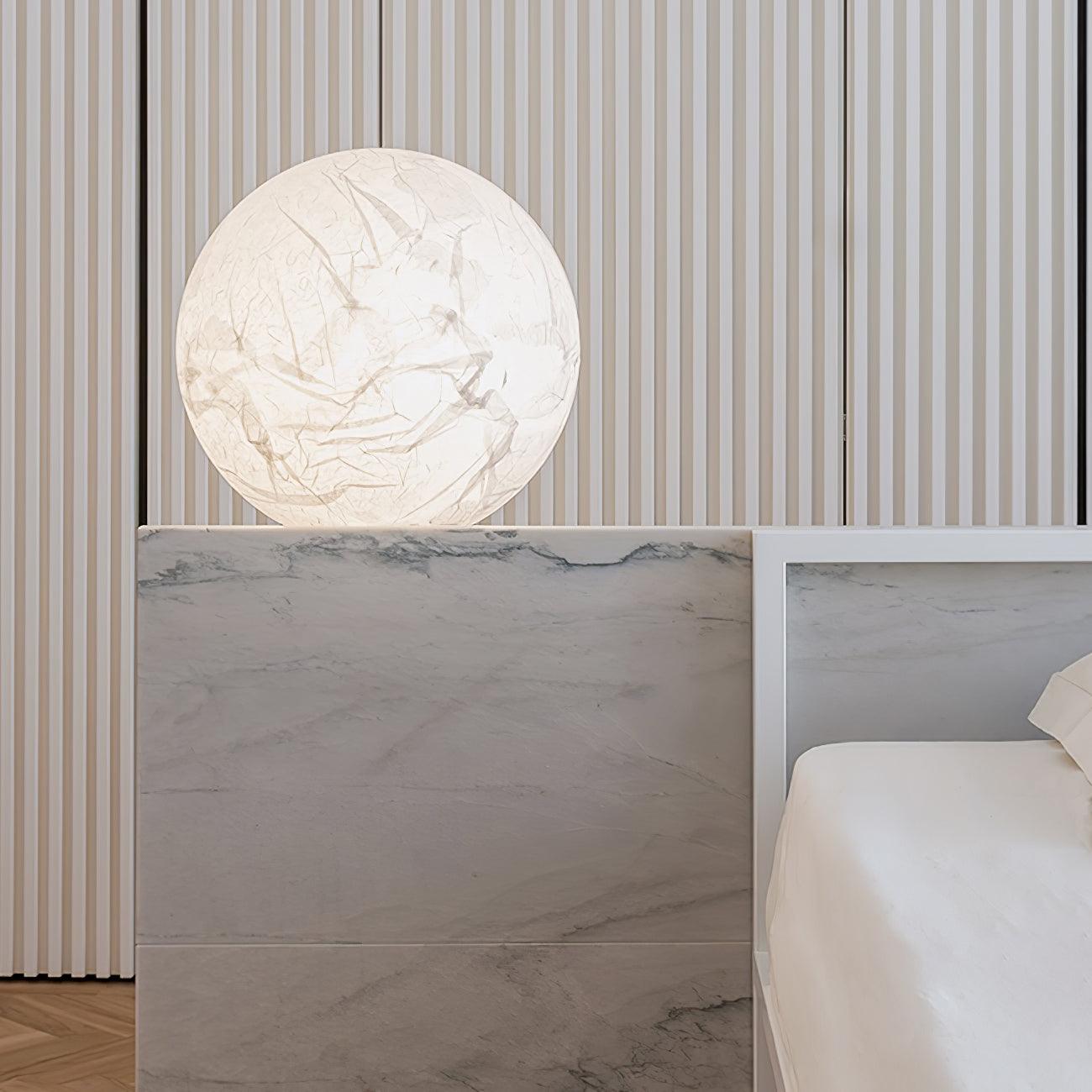 Lampe Pendante En Soie Moon