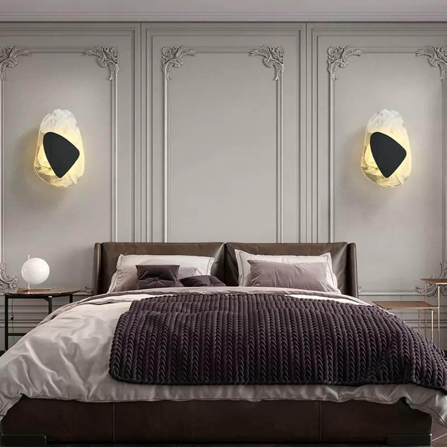 Lampe Murale Led Moderne En Verre
