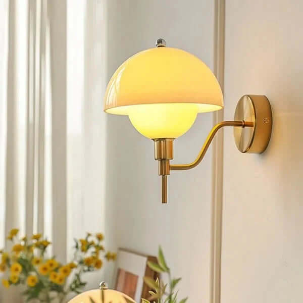 Applique Murale Champignon À La Crème