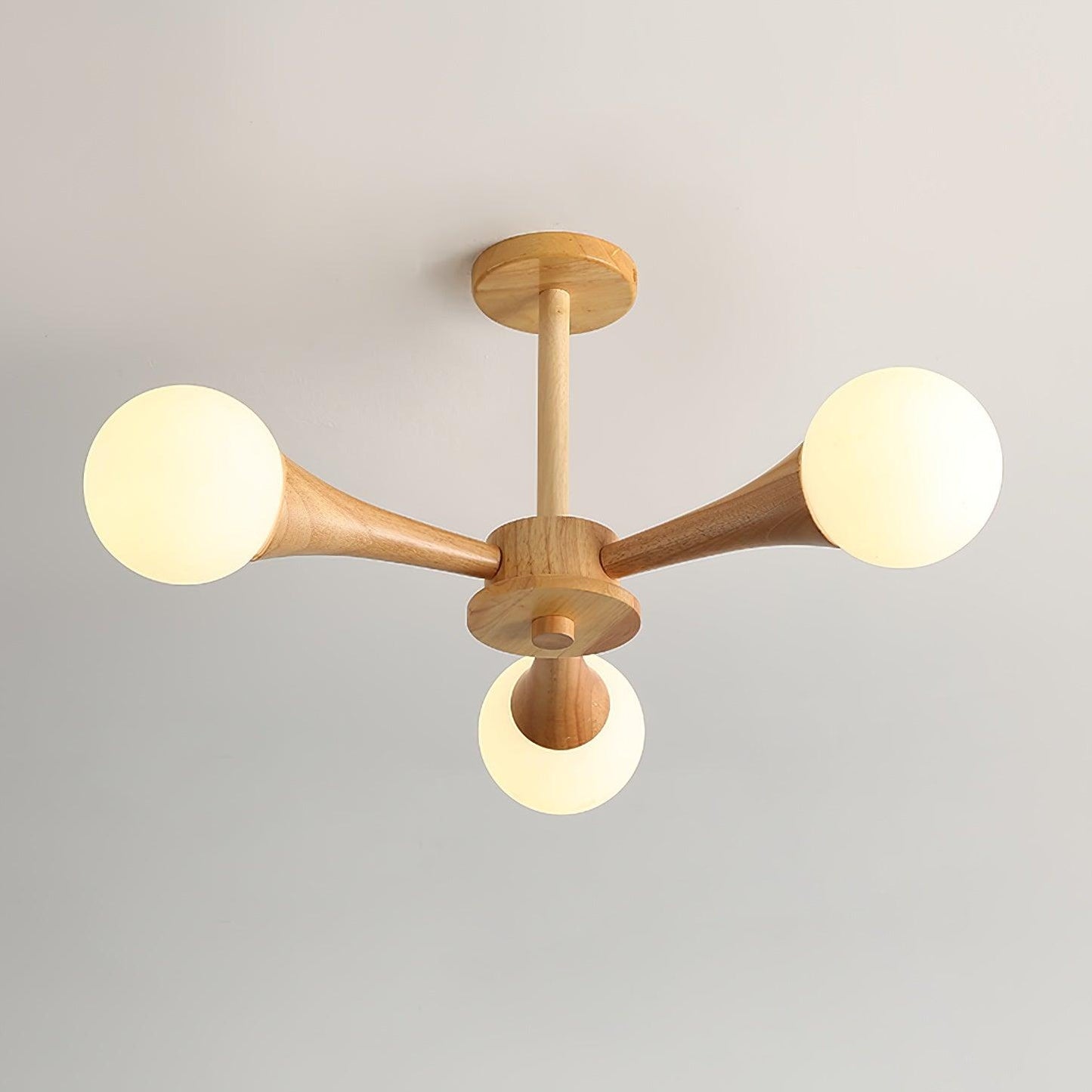 Lustre Bois 3-5 Lumières - Éclairage Intérieur