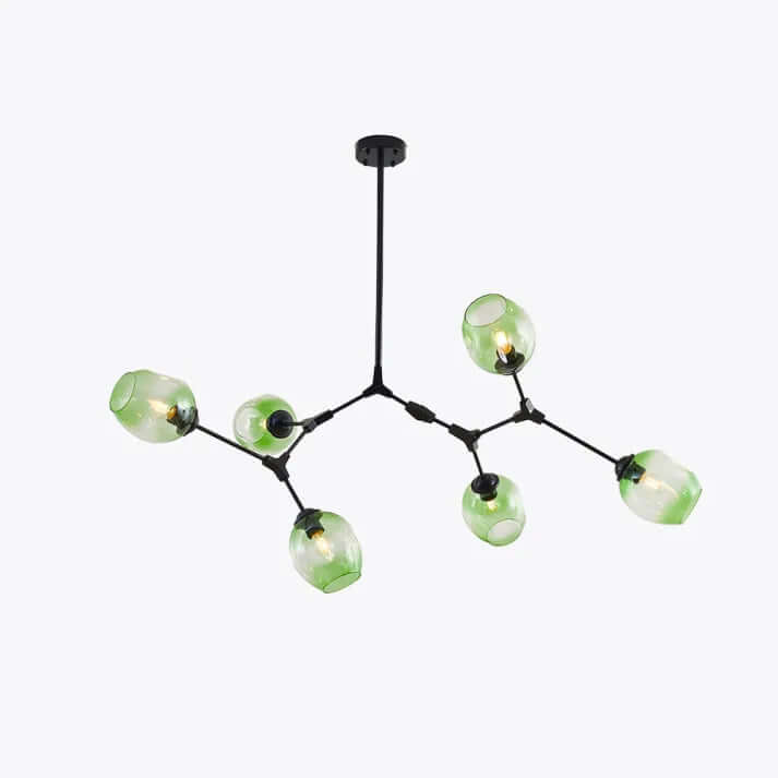Lustre Suspension Verre Bulle Design Moderne