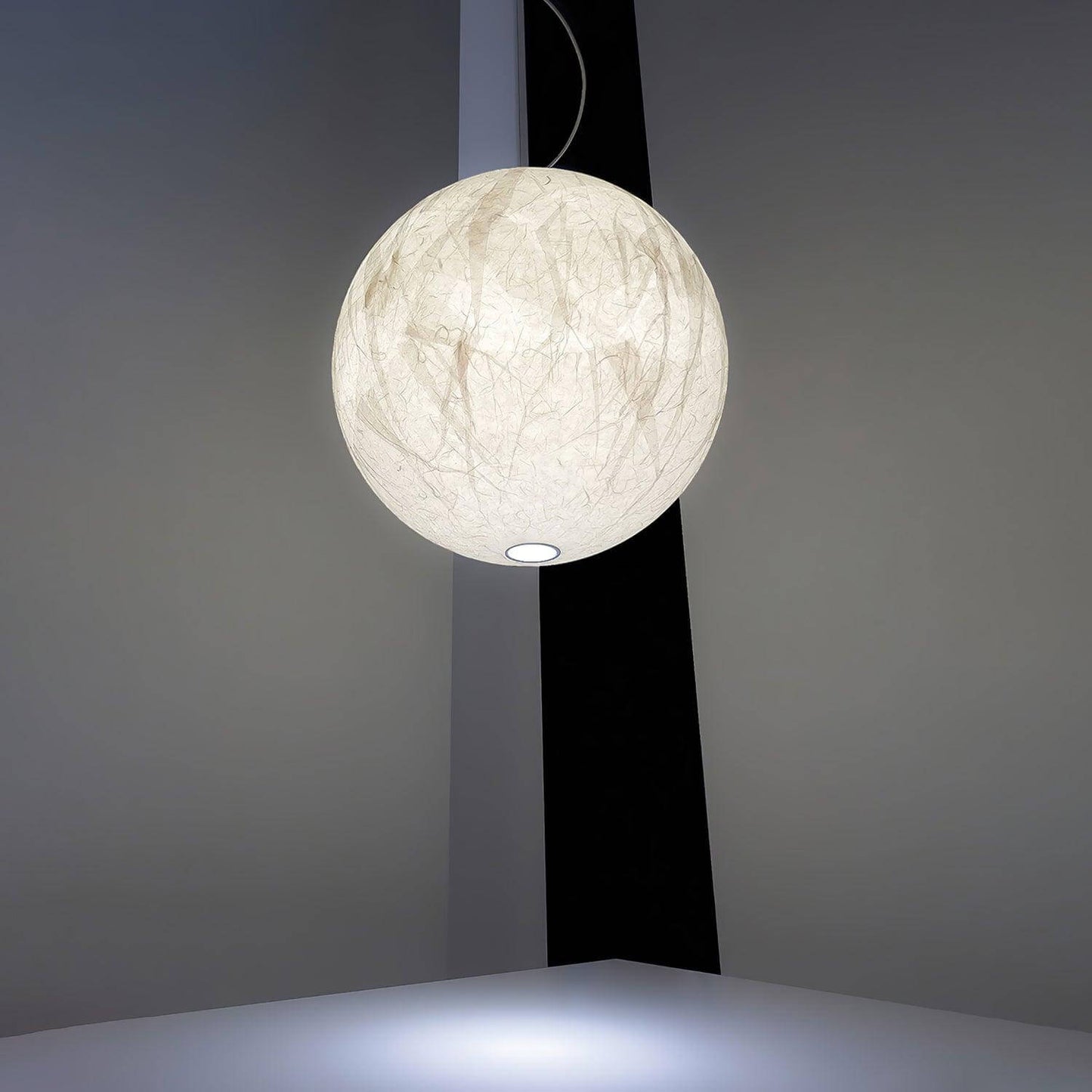 Lampe Pendante En Soie Moon