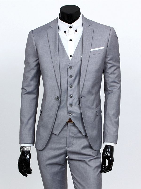 Ensemble trois pièces homme | Blazer, gilet, pantalon