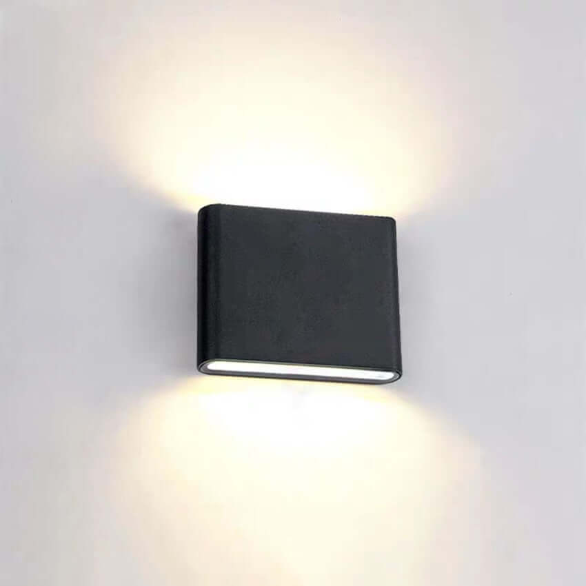 Applique Murale Extérieure LED Moderne - Éclairage Haut et Bas