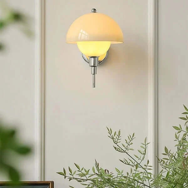 Applique Murale Champignon À La Crème