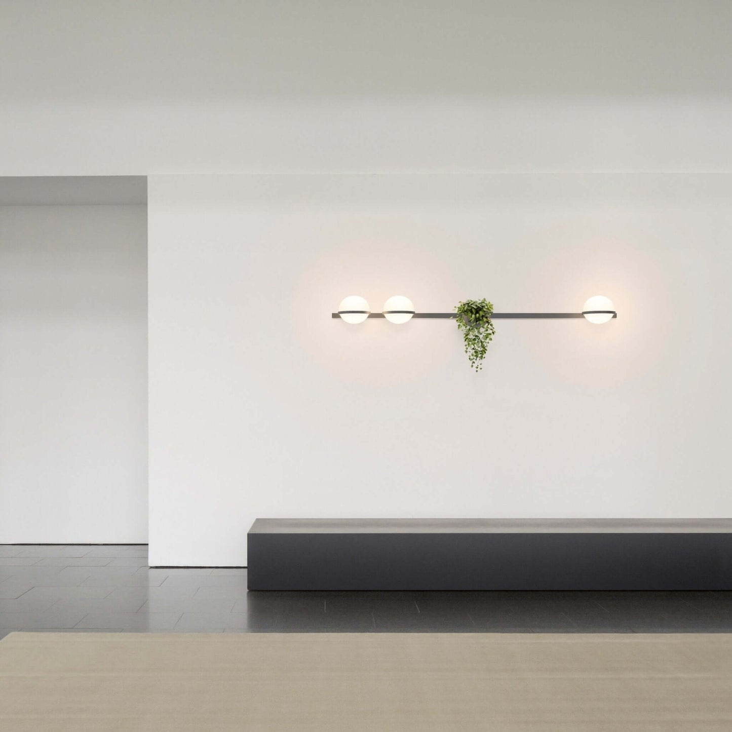 Applique Murale Extérieure Design Moderne - Éclairage LED Intégré