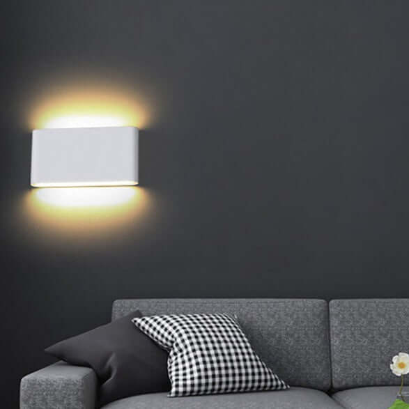 Applique Murale Extérieure LED Moderne - Éclairage Haut et Bas