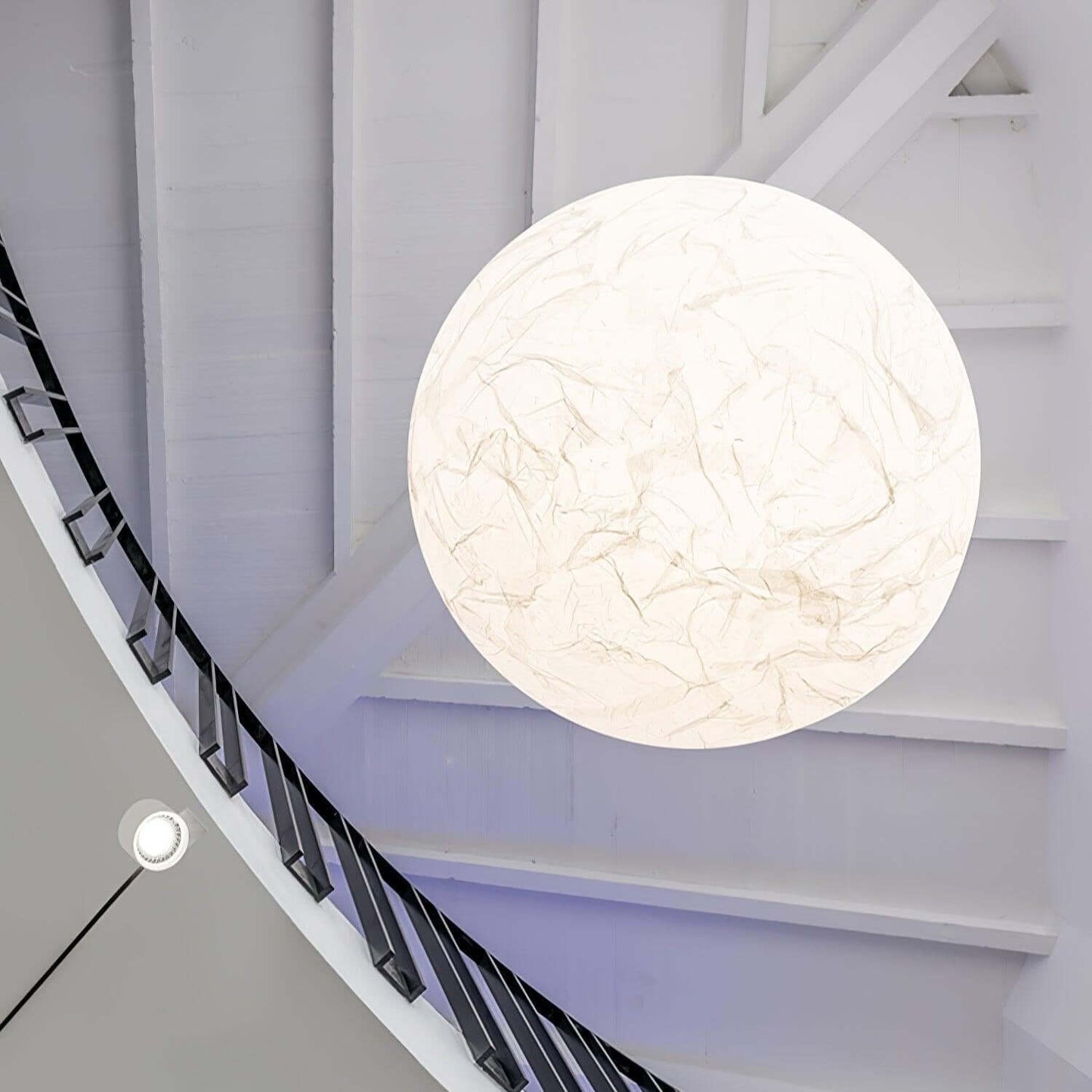 Lampe Pendante En Soie Moon