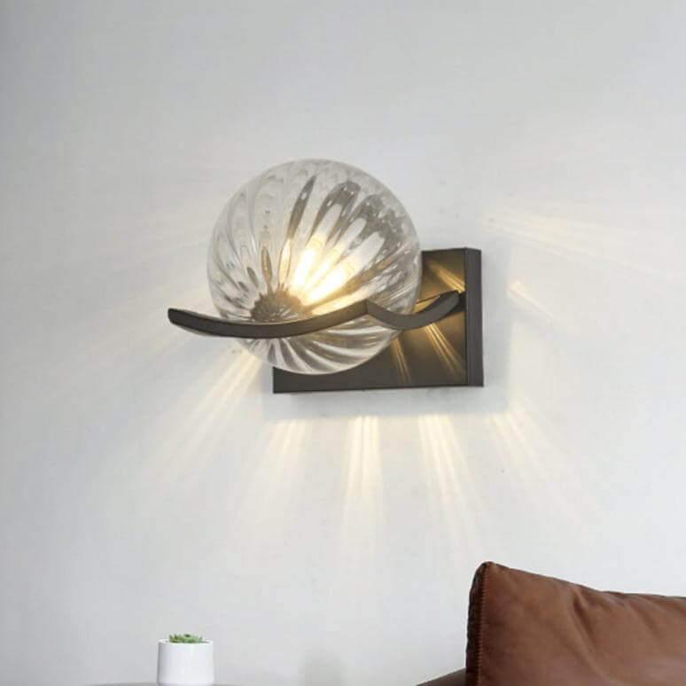 Applique Led Moderne En Verre
