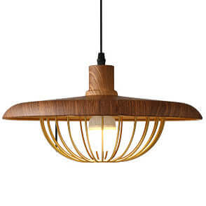 Suspension Luminaire Design Bois - Éclairage Intérieur Moderne