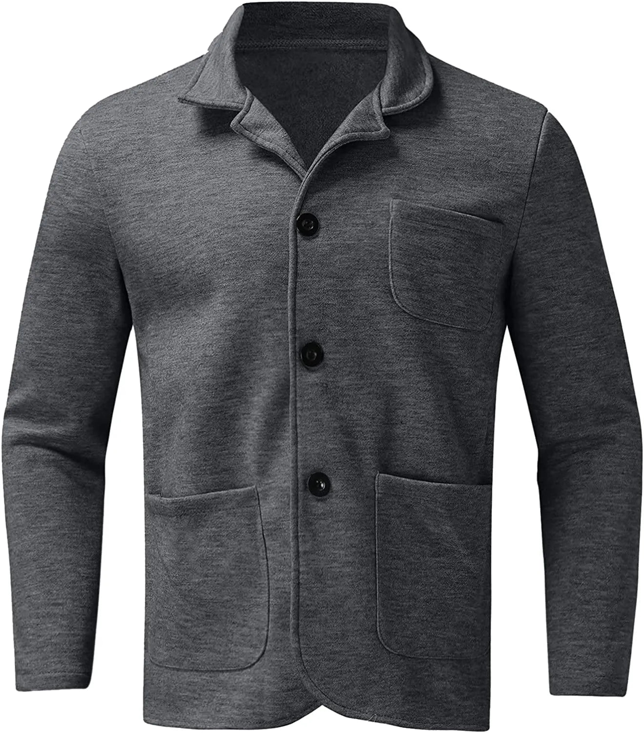 Blazer élégant homme avec poches multiples, coupe chic et moderne, couleur neutre, parfait pour toutes occasions.