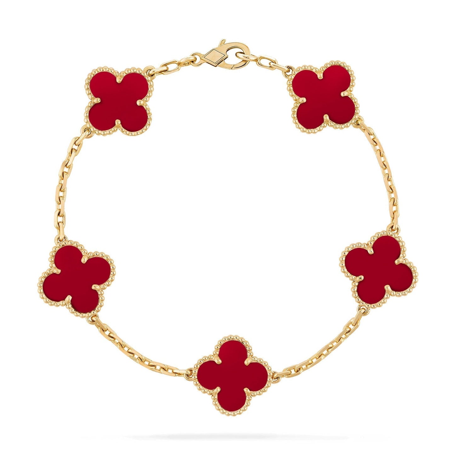 "Bracelet Ella en or plaqué, finition dorée brillante, design minimaliste et élégant, accessoire femme raffiné."