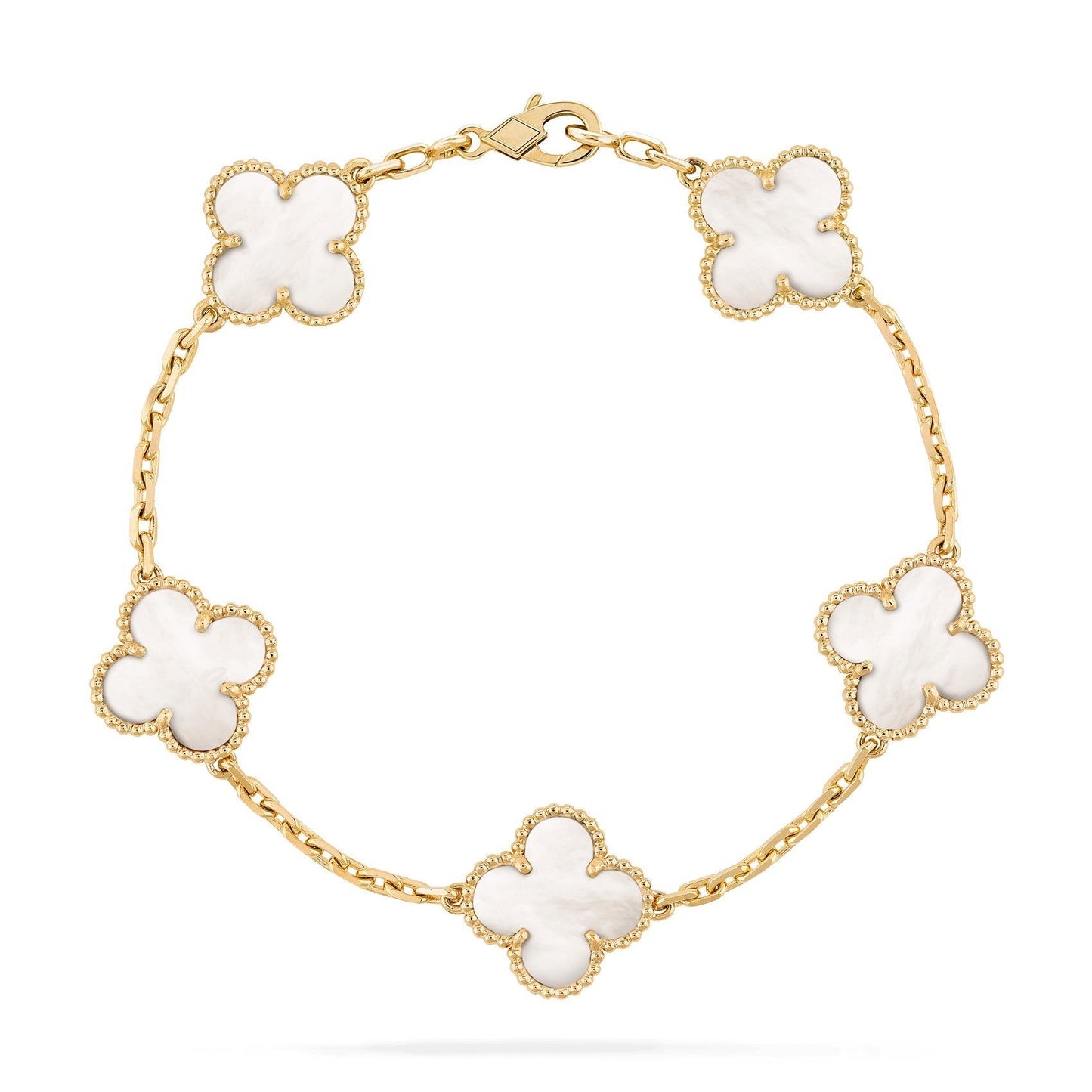 "Bracelet Ella en or plaqué, finition dorée brillante, design minimaliste et élégant, accessoire femme raffiné."