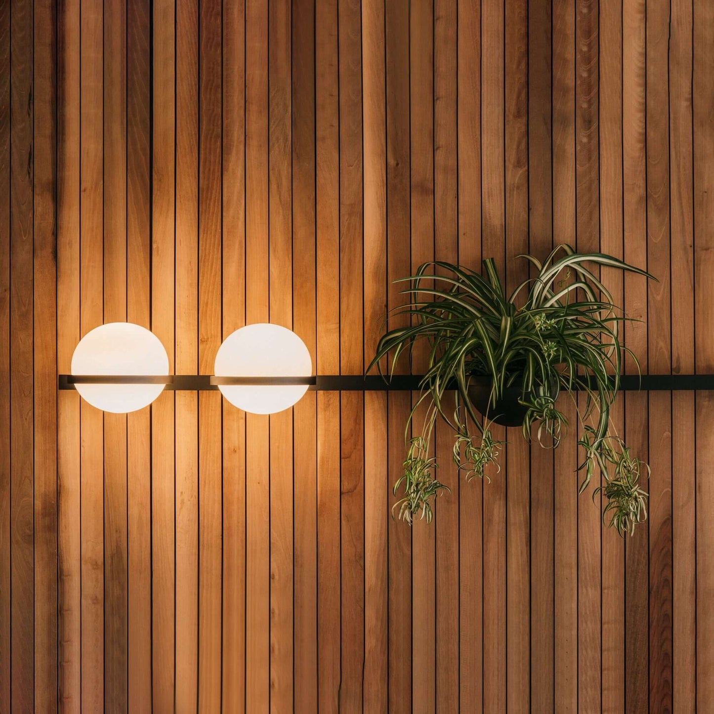 Applique Murale Extérieure Design Moderne - Éclairage LED Intégré