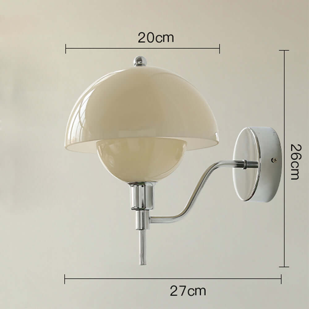 Applique Murale Champignon À La Crème