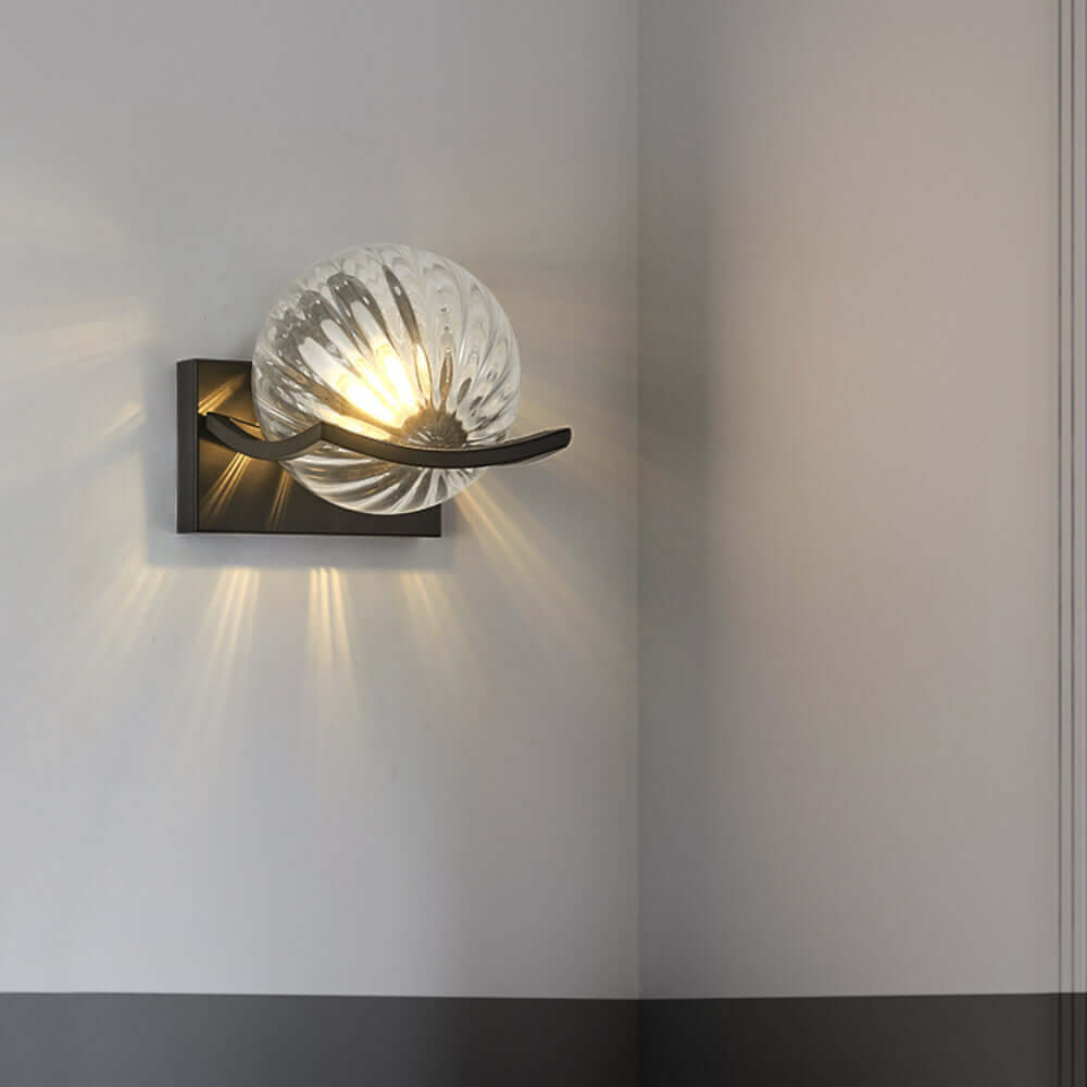Applique Led Moderne En Verre