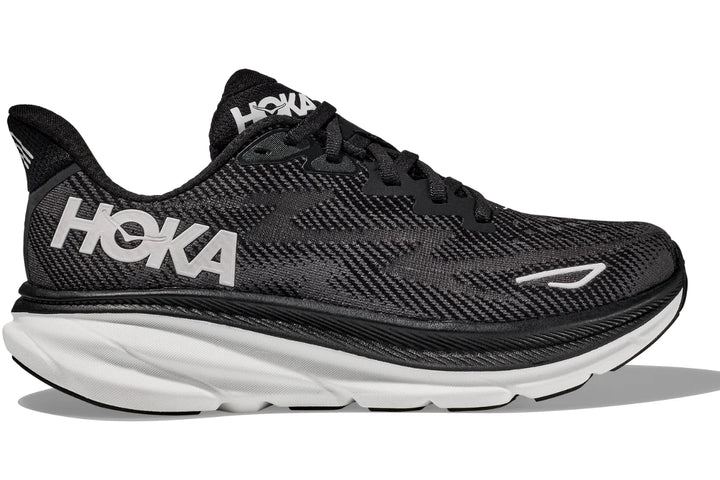 "Chaussures de course unisexes légères Hoka Clifton 9, design moderne, tige mesh respirant pour performance et confort"