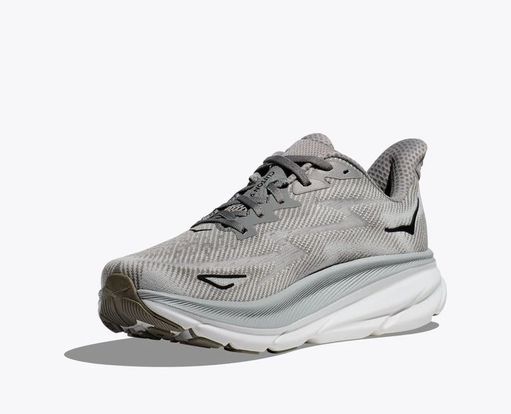 "Chaussures de course unisexes légères Hoka Clifton 9, design moderne, tige mesh respirant pour performance et confort"