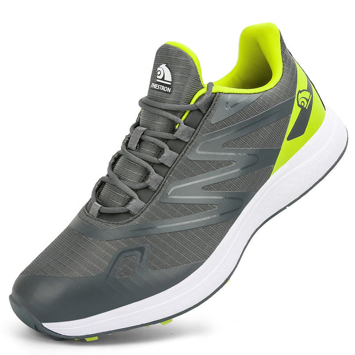 Chaussures de golf ultra légères et imperméables avec crampons robustes, style moderne et plusieurs options de couleurs.