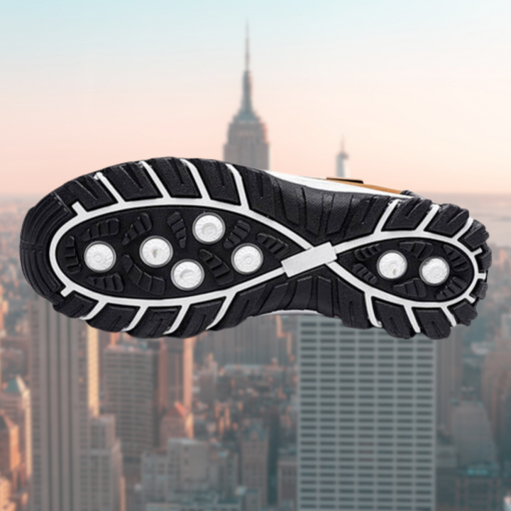 Chaussures orthopédiques sans lacets, semelle antidérapante, élégantes, confortables, disponibles en plusieurs couleurs.