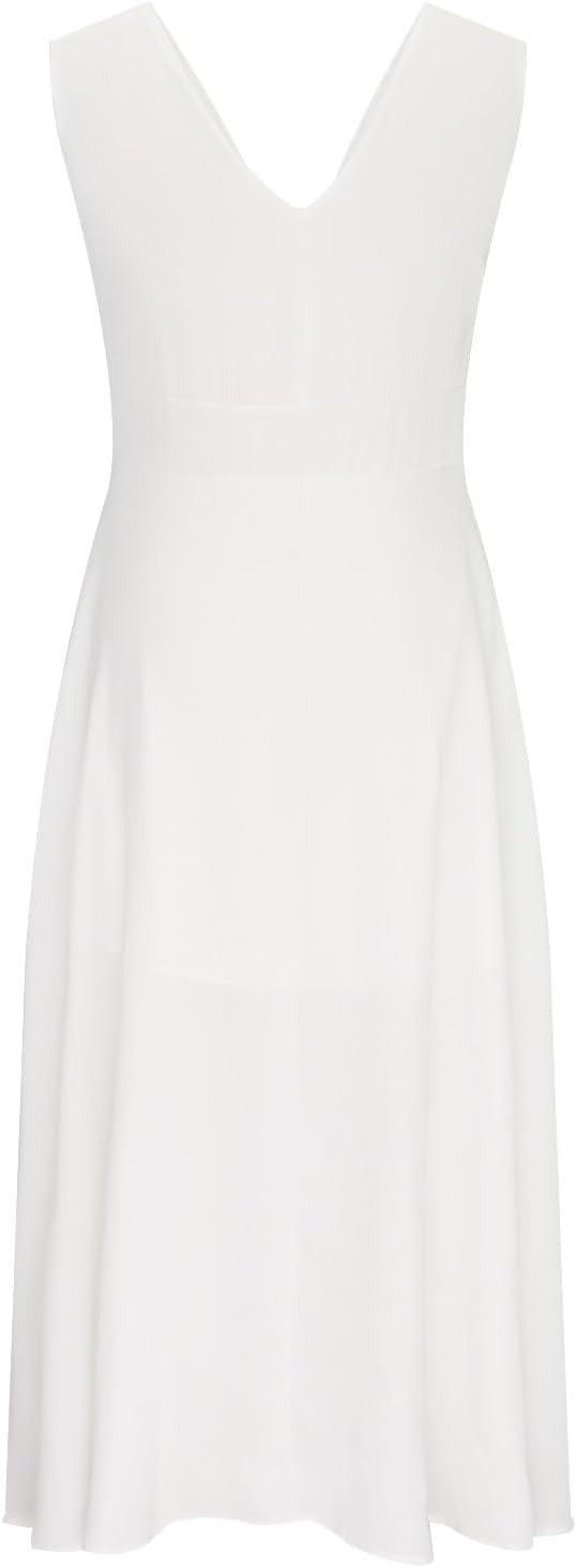Élégante robe de banquet avec col croisé en V