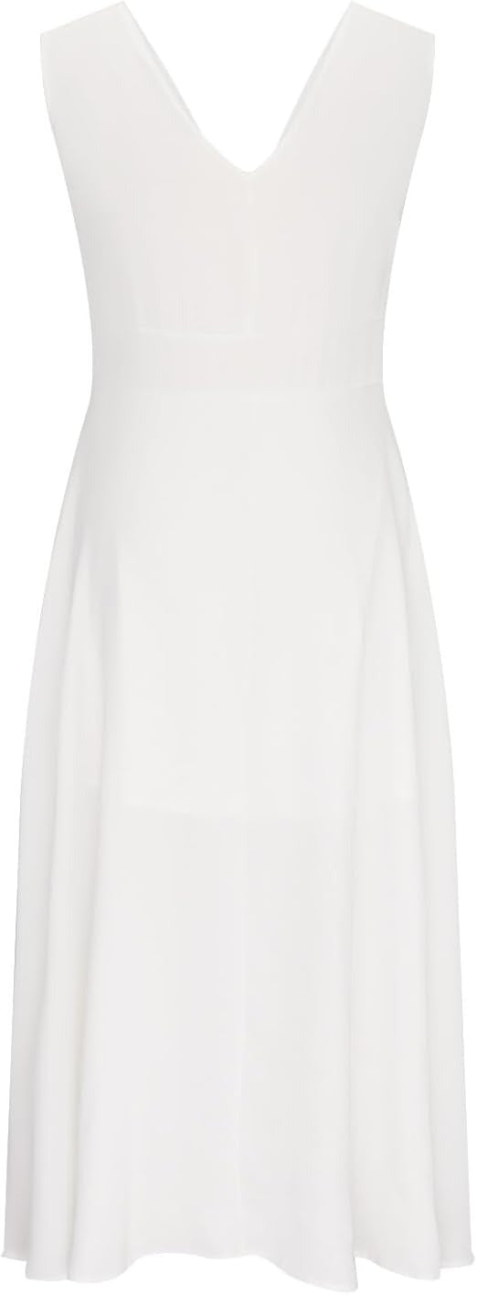 Élégante robe de banquet avec col croisé en V