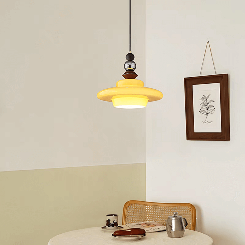 Luminaire Pendentif Salle à Manger Style Médiéval Beige