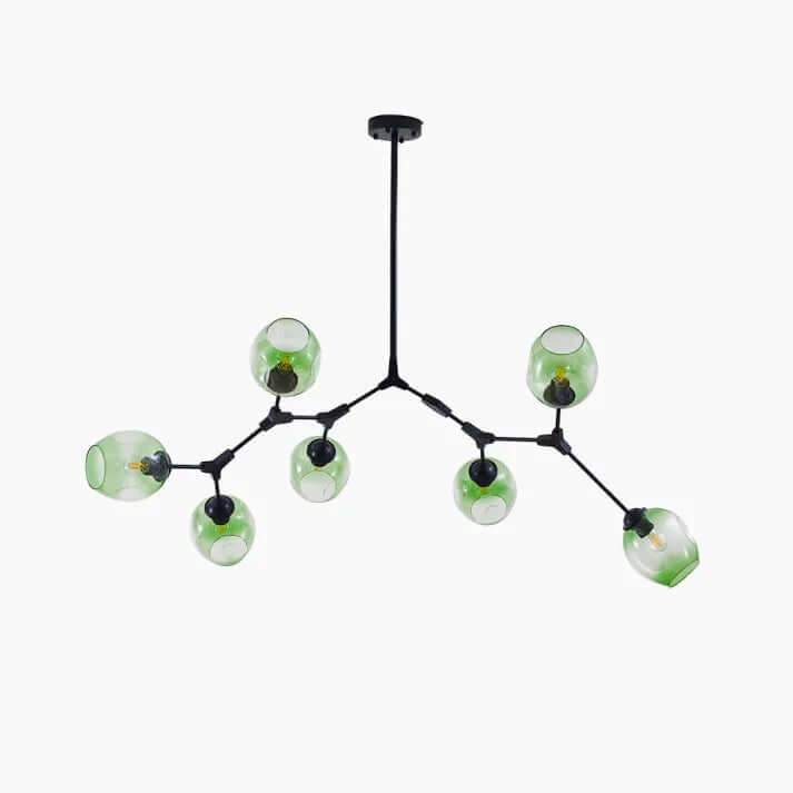 Lustre Suspension Verre Bulle Design Moderne