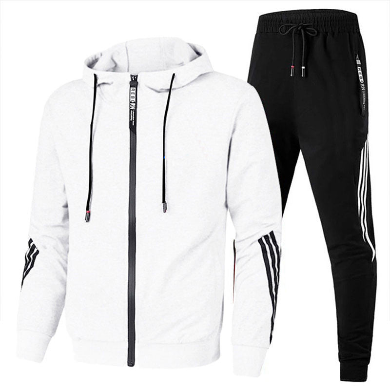 "Ensemble de sport homme élégant, matière douce, design ergonomique, idéal pour entraînement et détente, confort assuré."