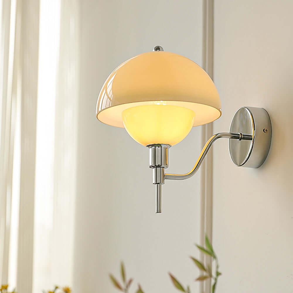 Applique Murale Champignon À La Crème