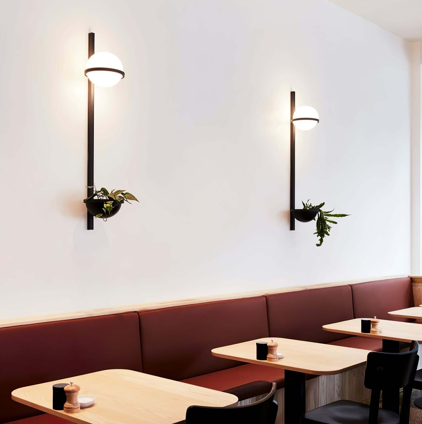 Applique Murale Extérieure Design Moderne - Éclairage LED Intégré