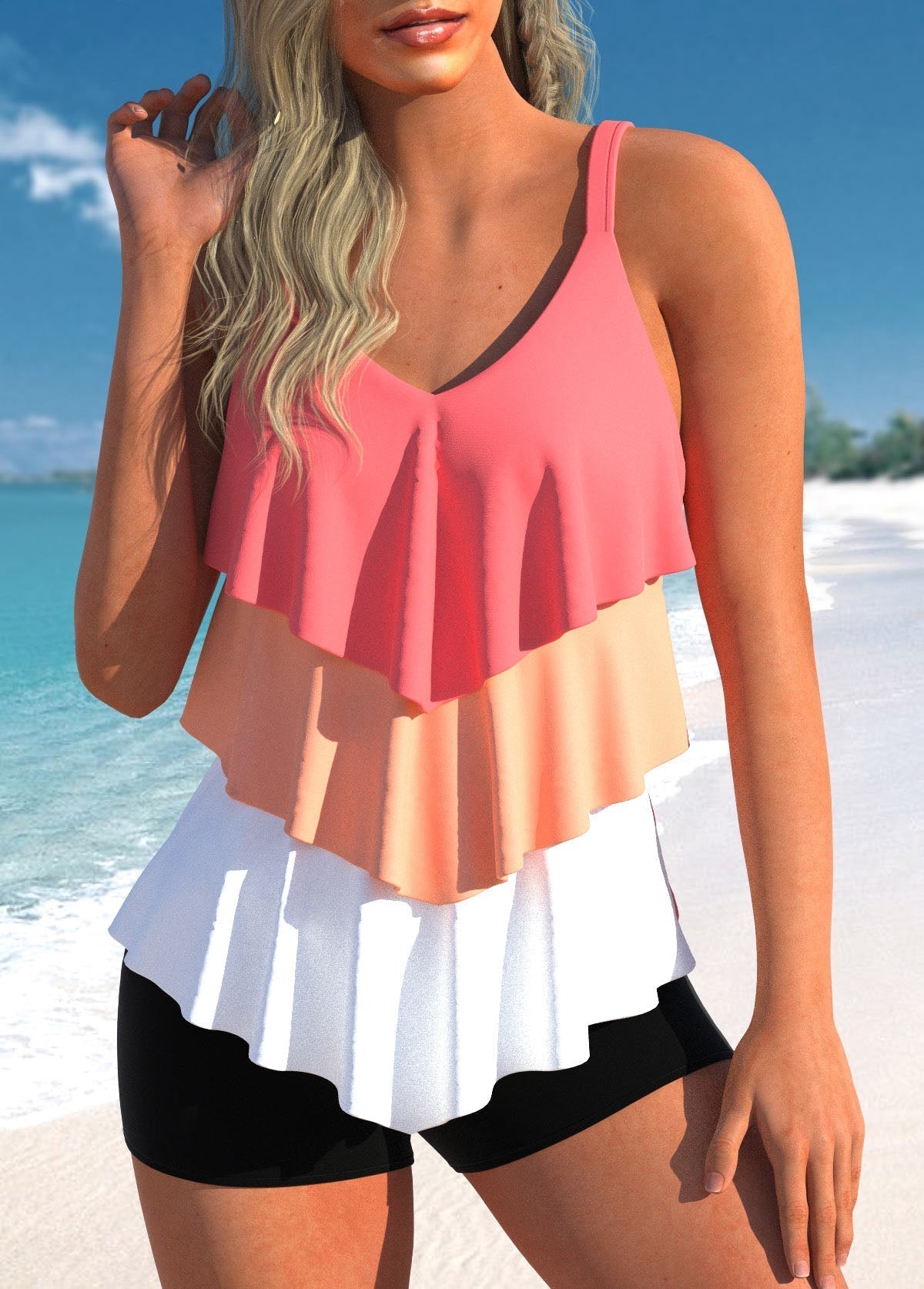 "Maillot de bain femme à pois, design classique chic, couleurs élégantes, coupe flatteuse, idéal piscine et plage."