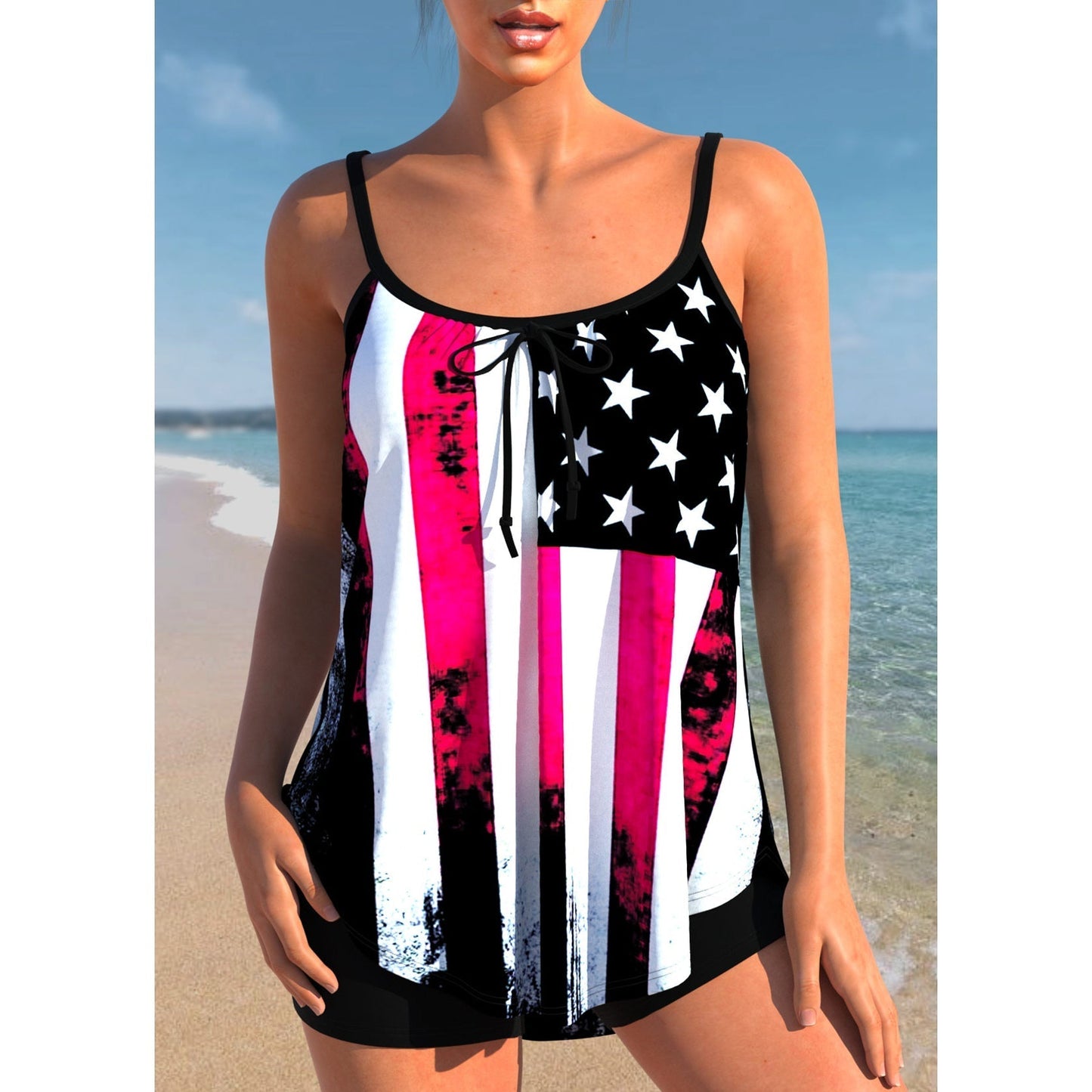 "Maillot de bain femme à pois, design classique chic, couleurs élégantes, coupe flatteuse, idéal piscine et plage."