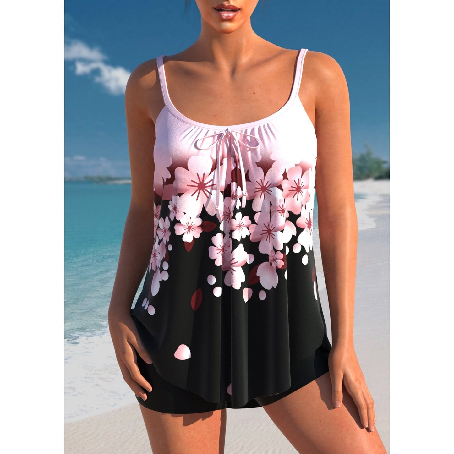 "Maillot de bain femme à pois, design classique chic, couleurs élégantes, coupe flatteuse, idéal piscine et plage."