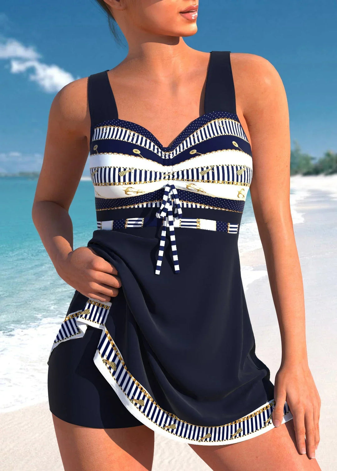 "Maillot de bain femme élégant, couleur noire, design épuré, coupe flatteuse pour plage ou piscine, confort et style."