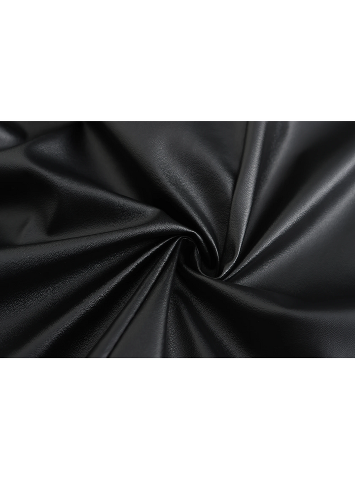 "Manteau long en cuir homme, élégant, cuir raffiné, revers classiques, style intemporel, durable et polyvalent."