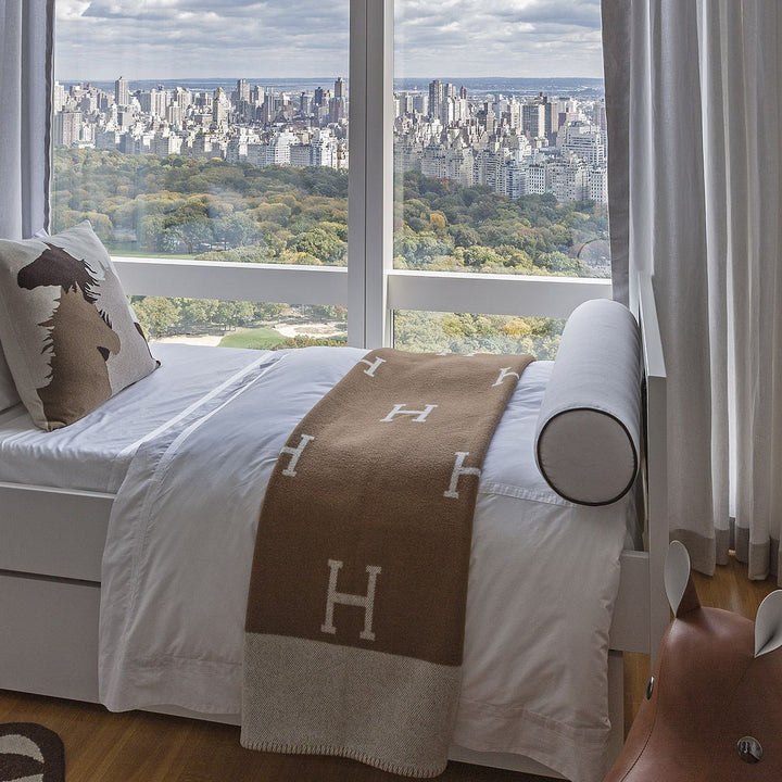 "Plaid en laine et cachemire, élégant et doux dans des tons beige, gris, noir, rose, ajout de luxe à la maison"