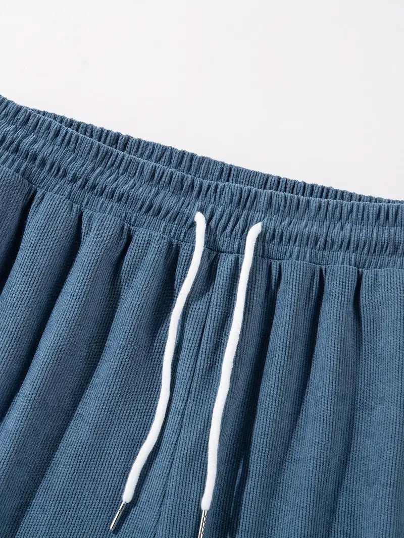 "Shorts Graig bleus pour hommes, coupe moderne, confort estival, légers, adaptés à toutes les occasions."