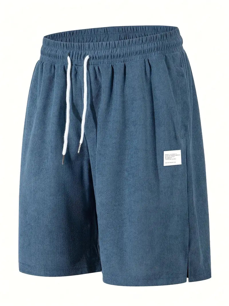 "Shorts Graig bleus pour hommes, coupe moderne, confort estival, légers, adaptés à toutes les occasions."